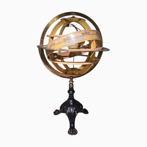 Armillary Sphere by Faustino Paluzie, Barcelona, 1880s