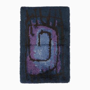 Schwedischer Vintage Rya Teppich von Rug&Kilim