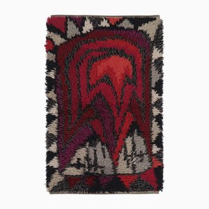 Vintage Swedish Rya Rug by Rug&Kilim