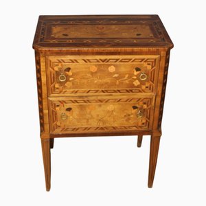 Commode en Marqueterie, Italie, Début du 19ème Siècle