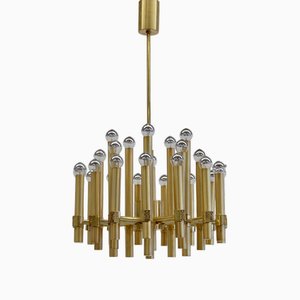 Großer Kronleuchter von Angelo Brotto für Esperia, 1960er