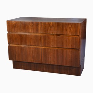 Commode à 3 Tiroirs Scandinave en Bois, 1960s