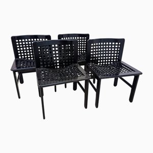 Transenna Chairs by Ammannati Vitelli for Pozzi e Verga, 1970s, Set of 4