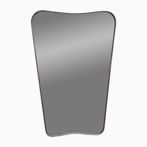 F.A.33 Brass Wall Mirror by Gio Ponti, Italy, 1950s