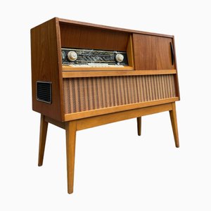 Vintage Radio oder Vinyl Schrank, 1960er