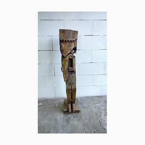 Luciano Bertolotto, Marine Player Sculpture, 1990, Recycled Wood