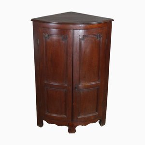Mahogany Corner Cabinet, Late 18th Century