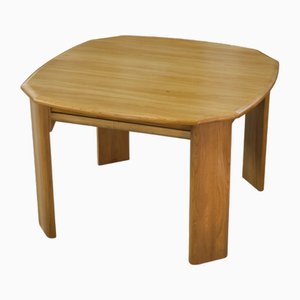 Elm Table in the style of Maison Regain, 1970s