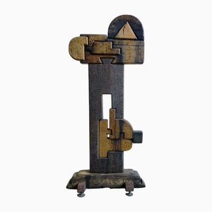 Luciano Bertolotto, Abstract Sculpture, 1990, Wood