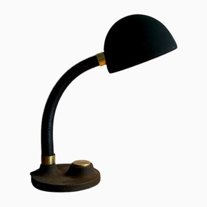 Mid-Century Bauhaus Tischlampe aus Chrom & Metall von Hillebrand, Deutschland, 1970er