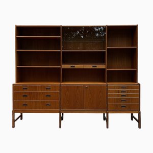 Bibliothèque Scandinave en Teck, 1960s