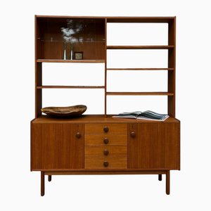 Mid-Century Scandinavian Bookshelf in Teak, 1960s