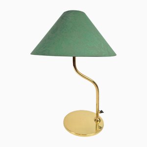 Vintage Regency Brass Table Lamp in the style of Josef Frank, 1960s