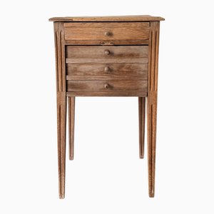 Antiker Louis XVI Beistelltisch oder Nachttisch, Frankreich, 19. Jh.