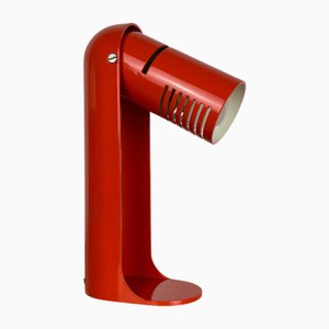 Space Age Flip Top Desk Lamp by Richard Carruther for Leuka, Italy, 1970s