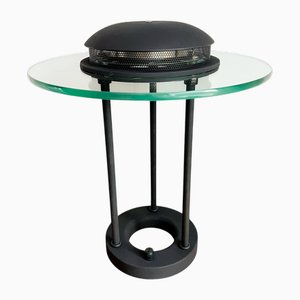 Vintage Space Age Saturn Banker's Desk Lamp attributed to Robert Sonneman, 1980s