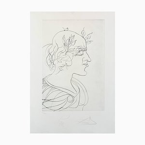 Salvador Dali, Trajan, 1973, Lithograph