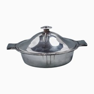 Versilberte Metall Terrine von Samuel Askenfeld