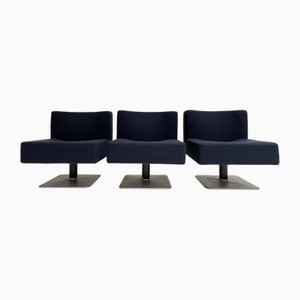 System 350 Modular Sofa by Herbert Hirche for Mauser Werke Waldeck, 1980s, Set of 3