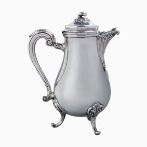 Teiera in metallo argentato di Christofle