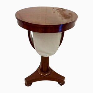 Antique Victorian Circular Side Table in Mahogany, 1860