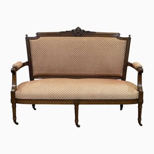 Louis XVI Style Bench in Walnut