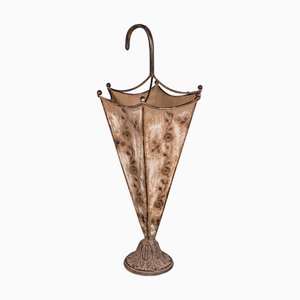 Vintage English Art Nouveau Umbrella Stand, 1980