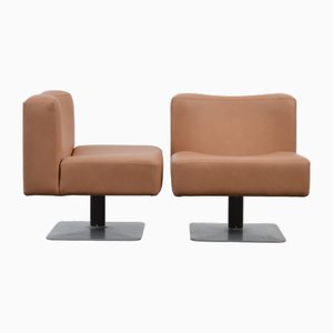 Chaises et Table Basse System 350 par Herbert Hirche pour Mauser Waldeck, 1974, Set de 3