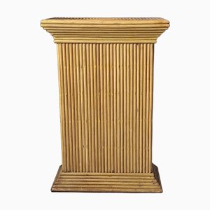 Pencil Reed Rattan Column, 1970s-1980s
