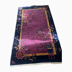 Vintage Art Deco Chinese Rug, 1920s