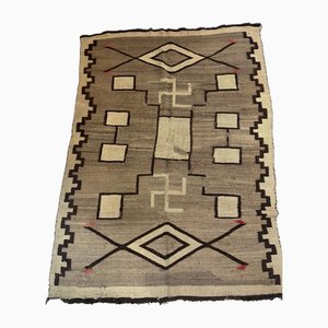 ntique Native-American Navajo Rug, 1890s