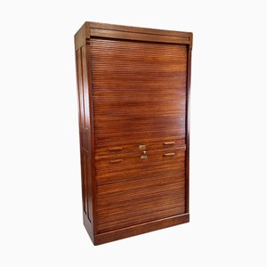 Roll-Front Filing Cabinet, Former Czechoslovakia, 1930s