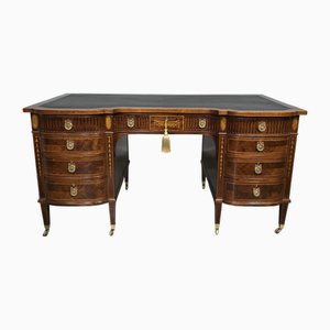 Antique Adams Inlaid Desk, 1880
