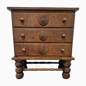 Vintage French Art Deco Chest of Drawers by Charles Dudouyt, 1940