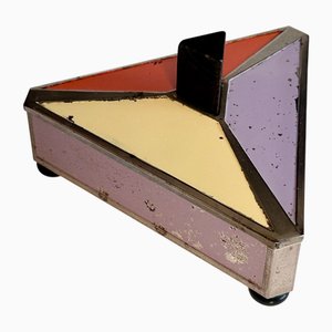 Vintage Art Deco Cosmetic Soap Box in Lithographed Tinplate from Georg Dralle, 1920s