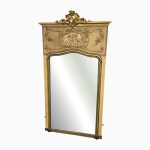 Miroir Ancien Colis Doré, France, 1880