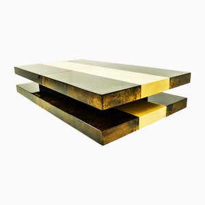 Coffee Table with Bar by Aldo Tura, 1970s