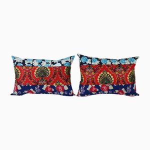 Handmade Boho Cushion Covers, 2010s, Set of 2