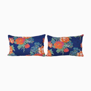 Handmade Boho Cushion Covers, 2010s, Set of 2