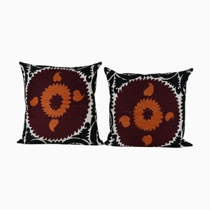 Vintage Handmade Cushion Covers, 2010s, Set of 2