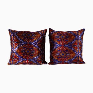 Vintage Velvet Cushion Covers, 2010s, Set of 2