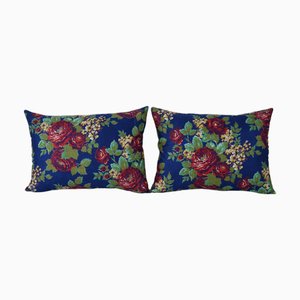 Housses de Coussin Ouzbeks Artisanales, 2010s, Set de 2
