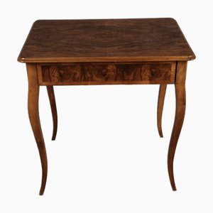 Scrivania Biedermeier antica in noce, 1850