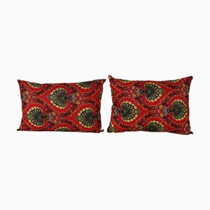 Uzbek Trade Cloth Cushion Covers, 2010s, Set of 2