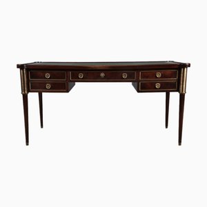 Antique Victorian Mahogany Desk, 19th Century