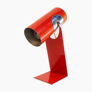 Lacquered Metal Desk Lamp, 1970s