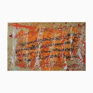 Alfredo Pizzi, Nummer 11, Acryl auf Leinwand, 2025