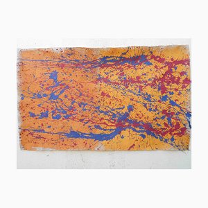 Alfredo Pizzi, Nummer 14, Acryl auf Leinwand, 2025