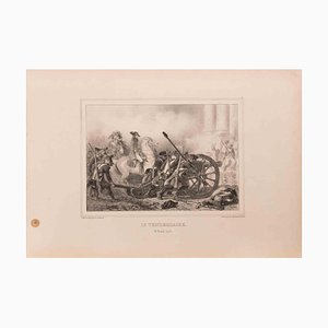 Auguste Raffet, 13 Vendémiaire, St Roch 1795, Lithograph, 1830s
