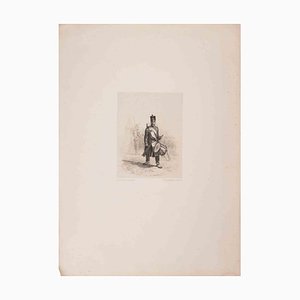 Auguste Raffet, Tambour du 1er Régiment de la Légion..., Lithograph, 1830s